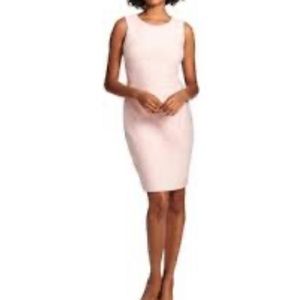 NWT pink Calvin Klein textured dress
